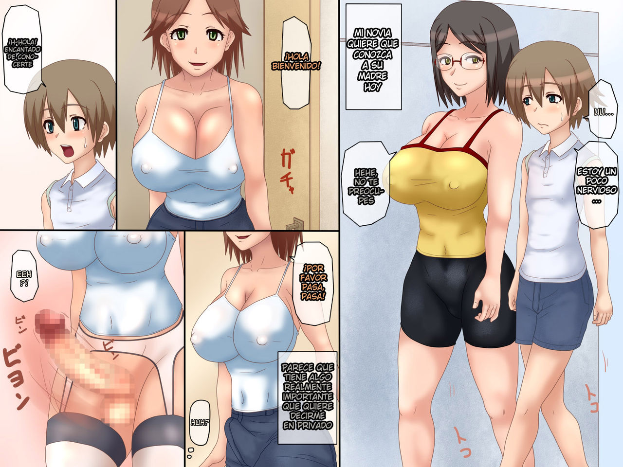 Futanari de Koibito de Hahaoya to | Futanari Lover and Mother page 2 full