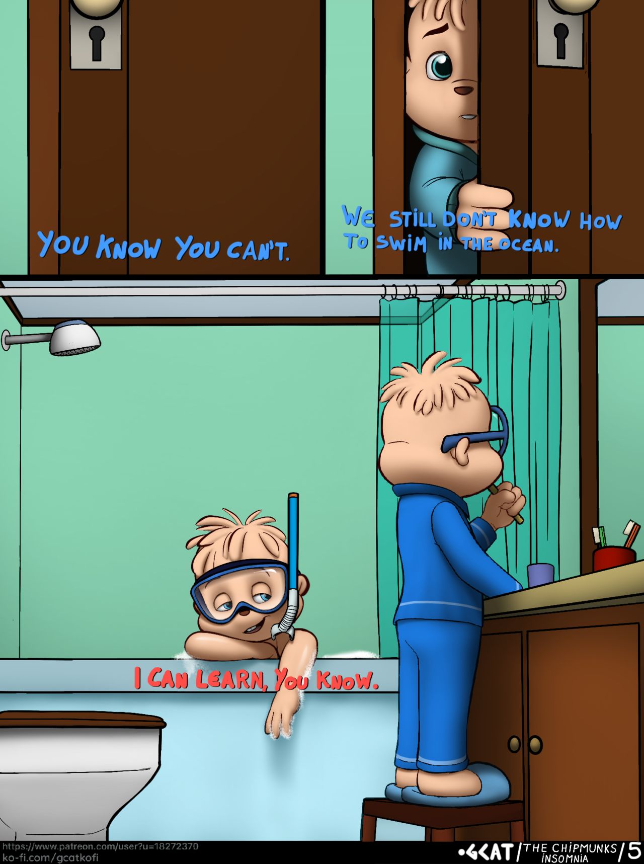 THE CHIPMUNKS Insomnia page 6 full