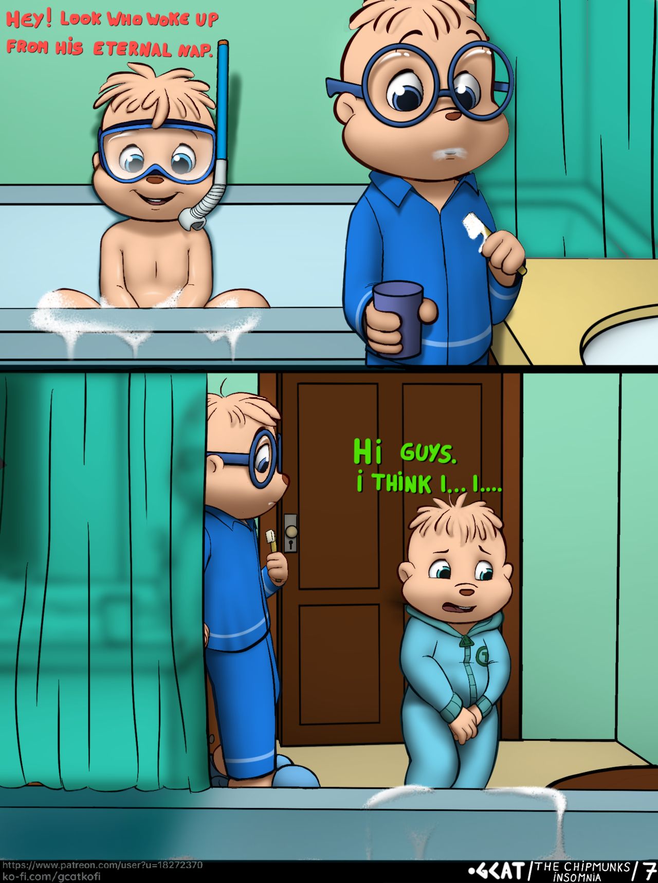 THE CHIPMUNKS Insomnia page 8 full