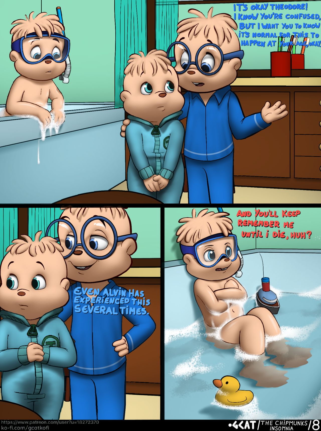 THE CHIPMUNKS Insomnia page 9 full