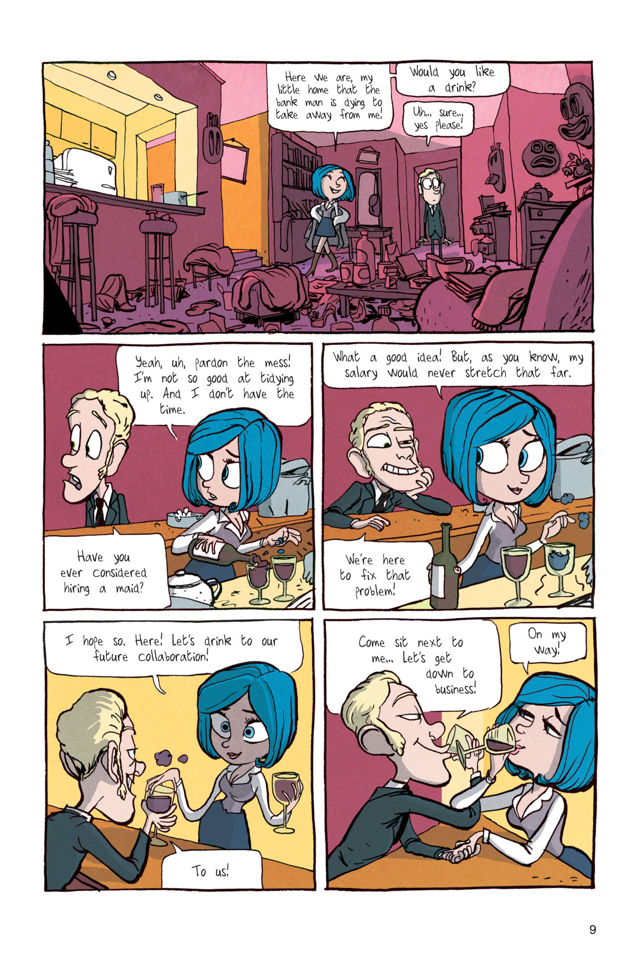 Gisèle &amp; Béatrice page 9 full