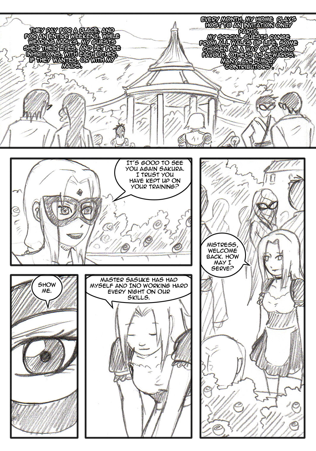 Maids Graduation page 3 full
