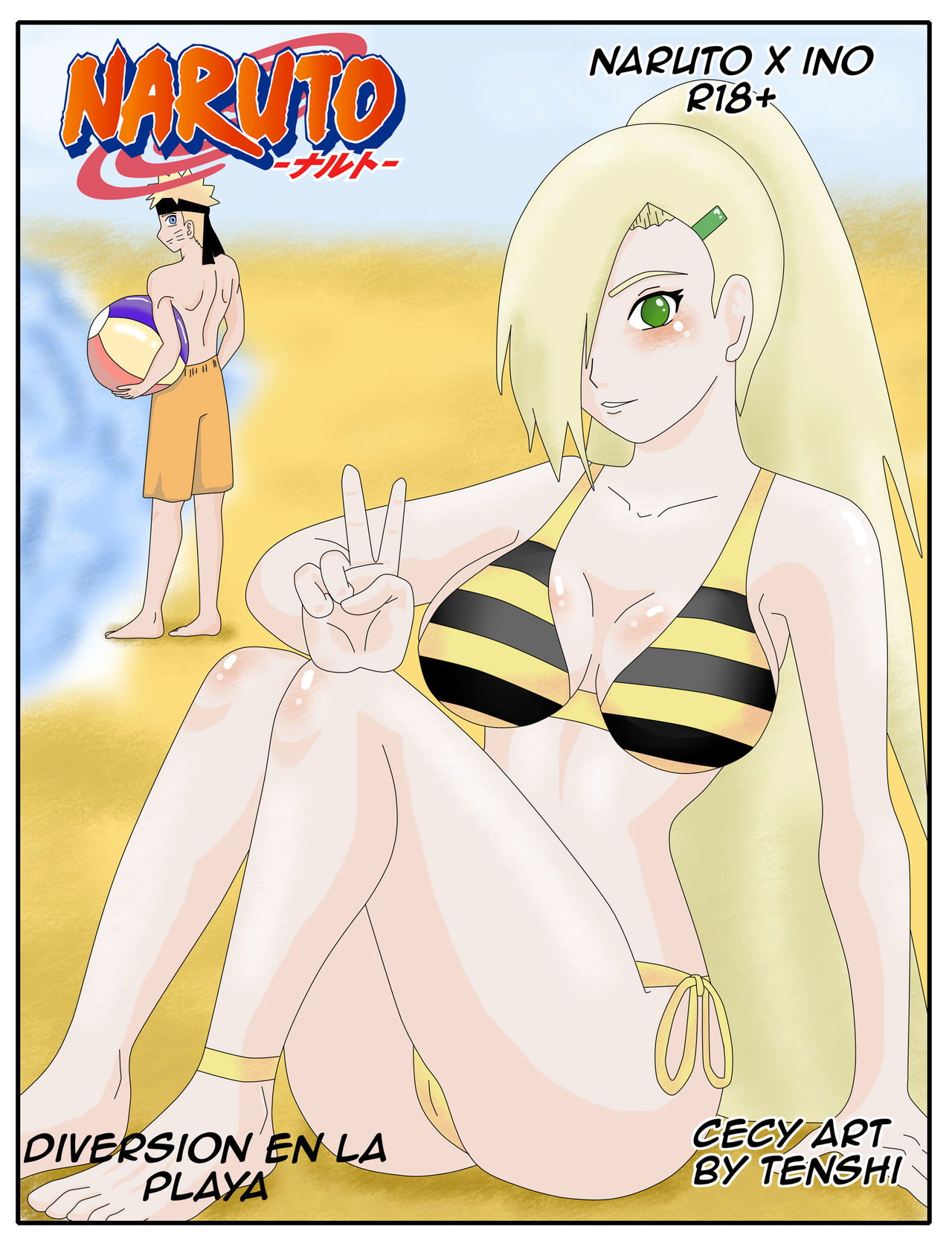 Diversion en la Playa page 1 full