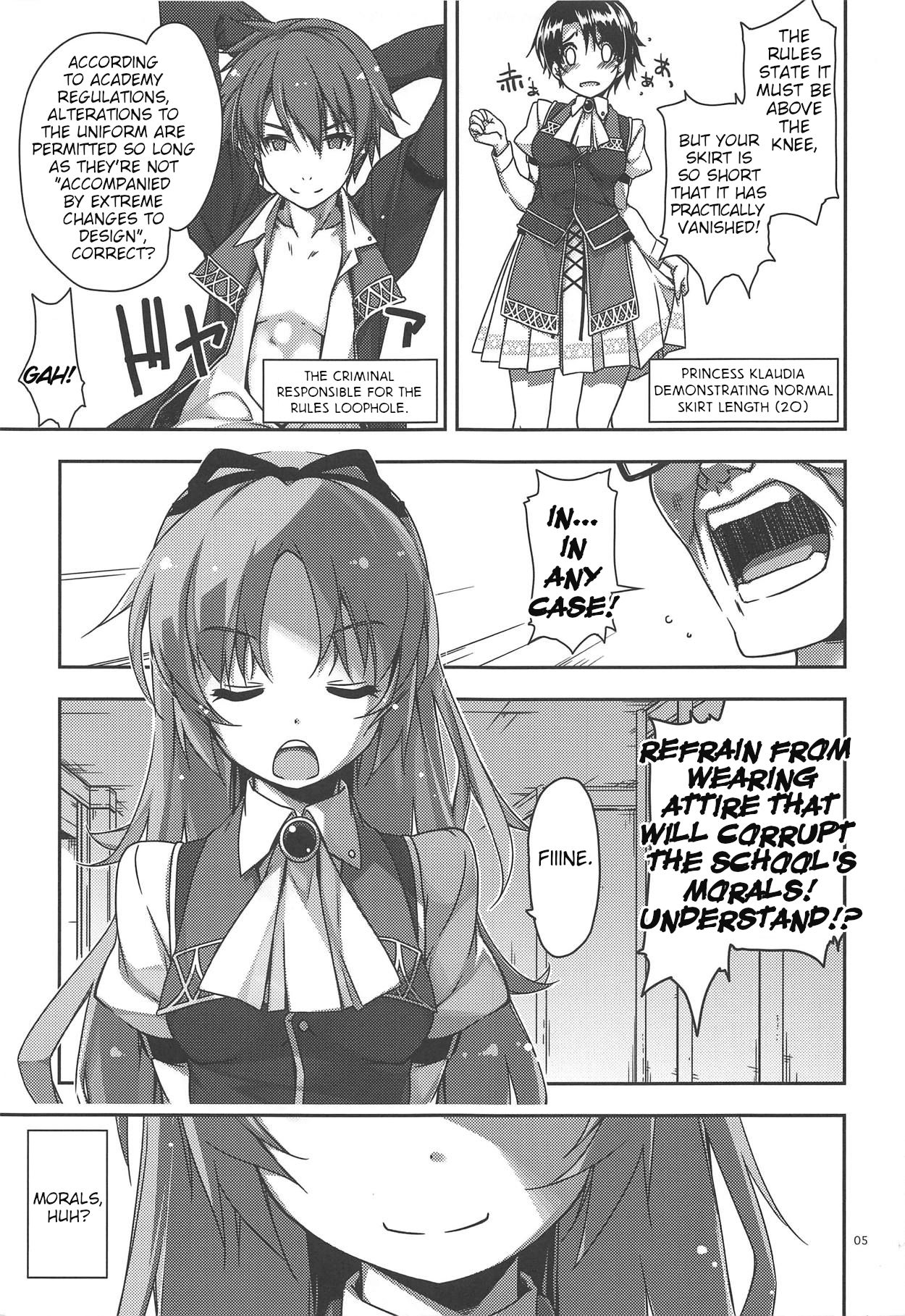 Gakuen no Fuuki ga Midareru! | The Morals of the Academy Have Been Corrupted! page 4 full