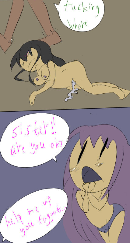 At the beach with my sister page 2 full