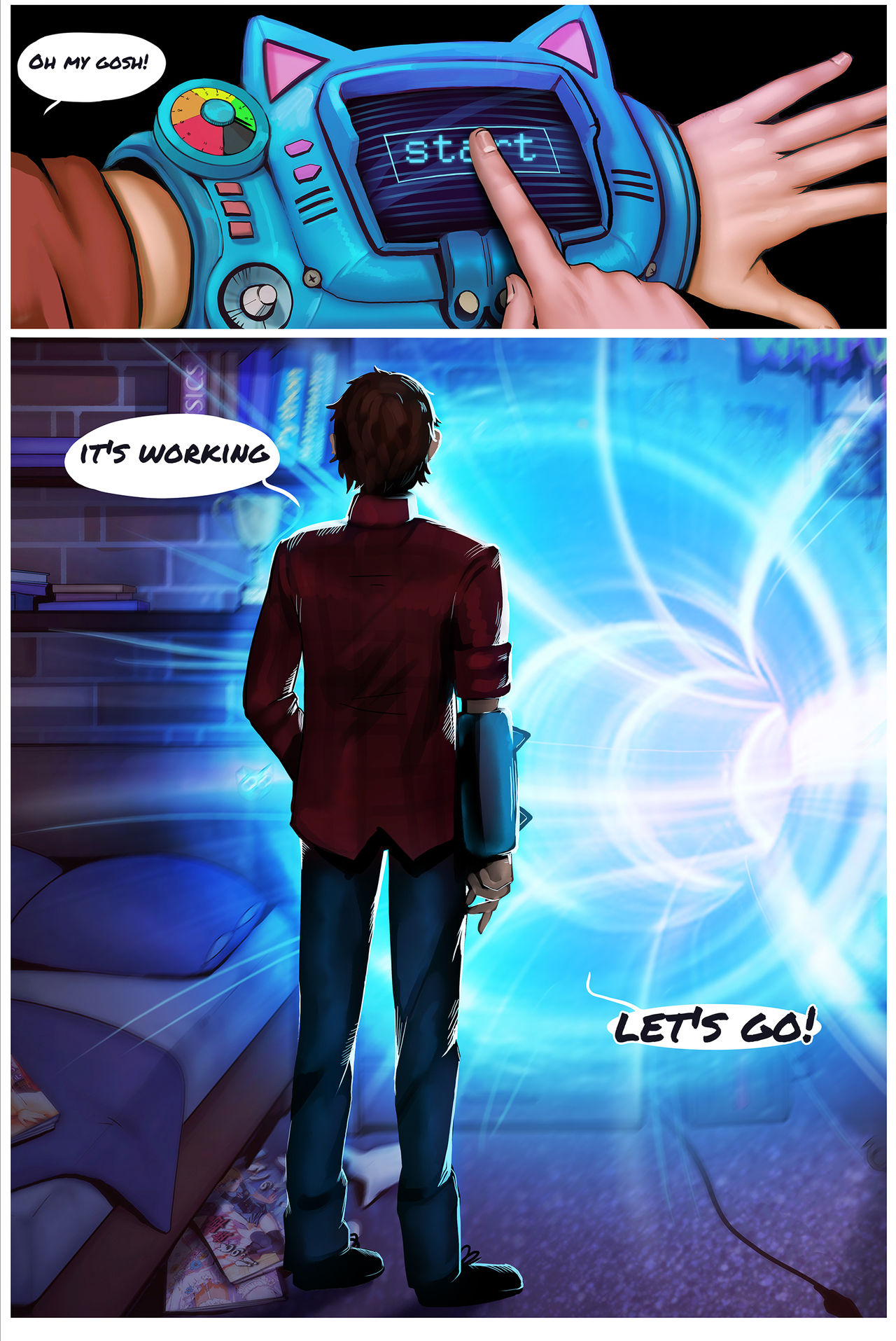 Waifunator vol1. Gwen page 4 full