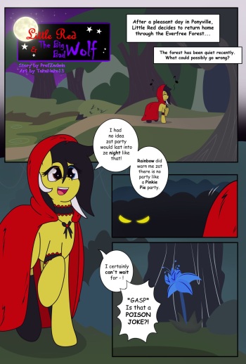Little Red and the Big Bad Wolf cover