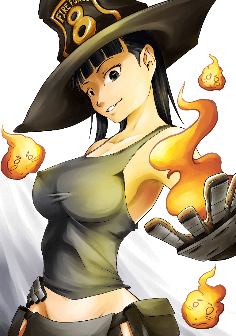 Maki Oze - Fire Force page 8 full