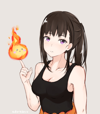 Maki Oze - Fire Force cover