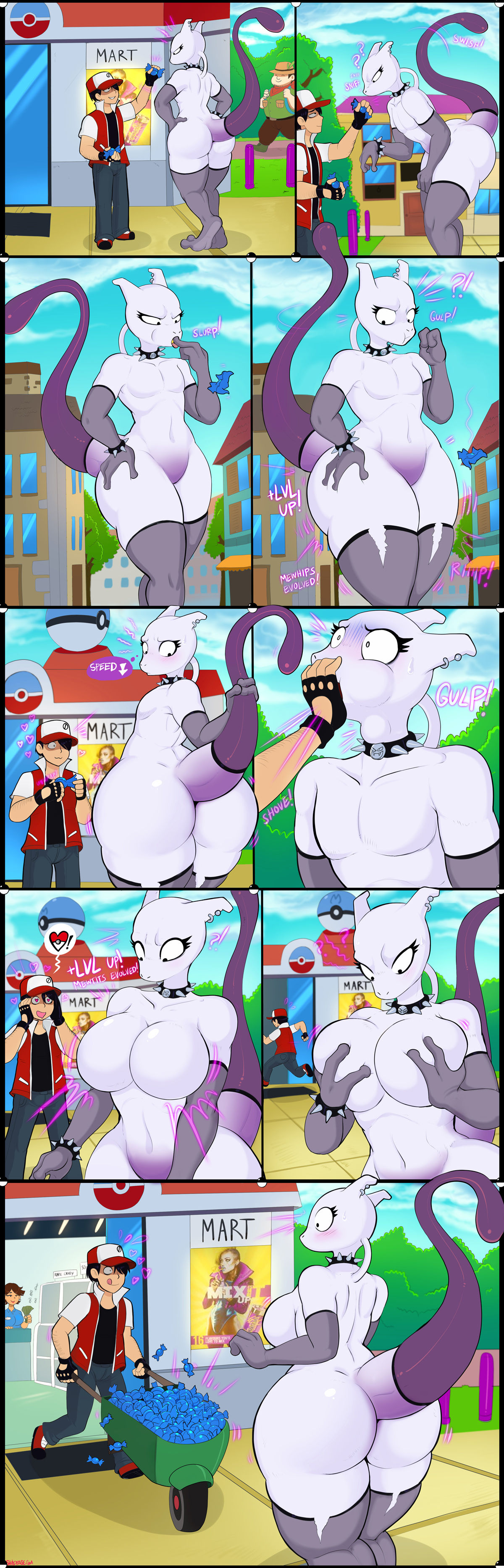 Training Mewtwo page 4 full