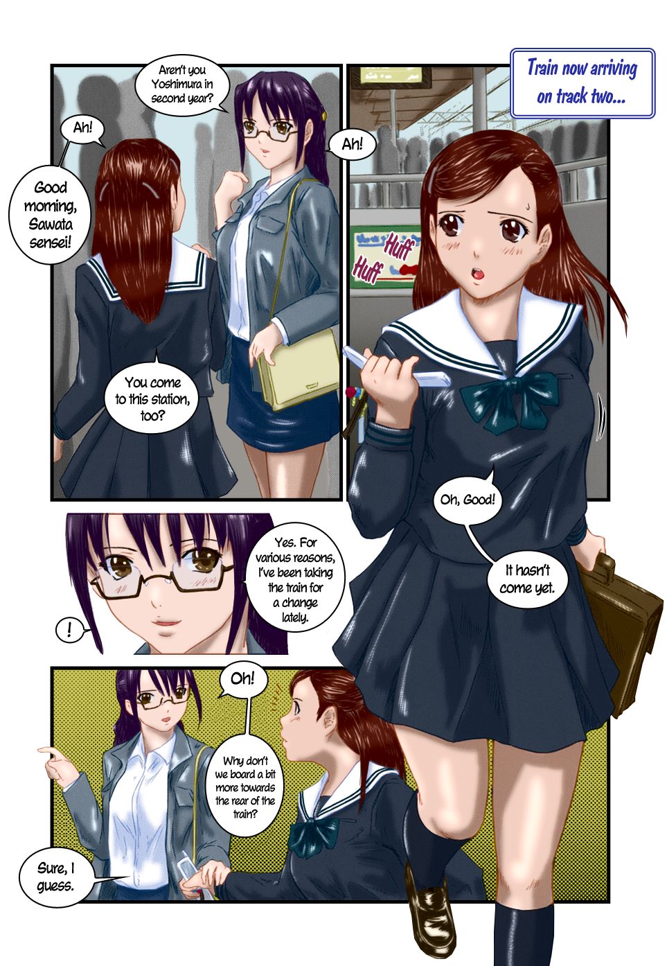 Molester Lessons page 2 full