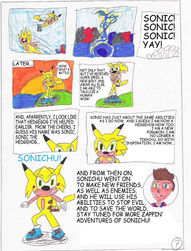 Sonichu, Issues 0-10 page 8 full