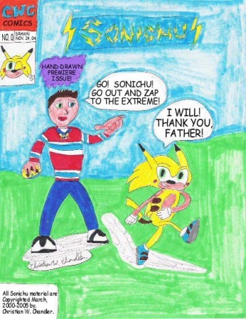 Sonichu, Issues 0-10 cover
