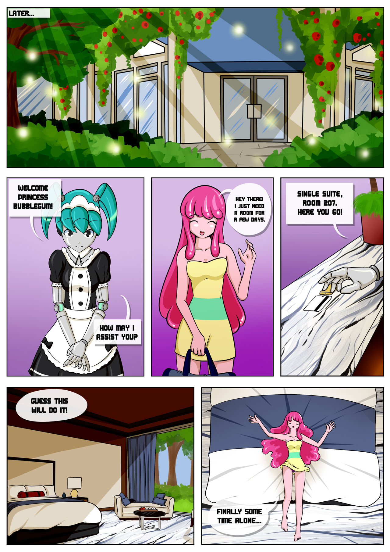 Princess Day Off page 4 full