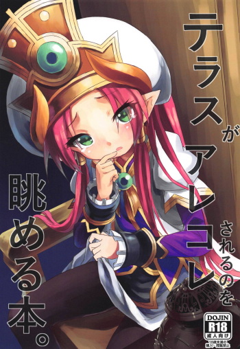 Terasu ga Arekore Sareru no o Nagameru Hon. cover