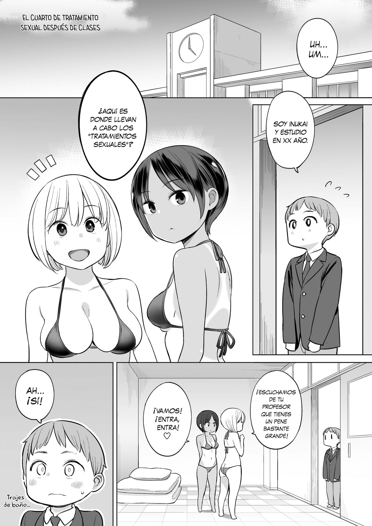 Houkago no Seishorishitsu - El Cuarto de Tratamiento Sexual Después de Clase page 2 full