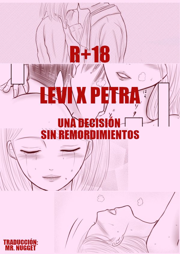 Rivetra Doujinshi Levi x Petra "UNA DECISIÓN SIN REMORDIMIENTOS" page 1 full
