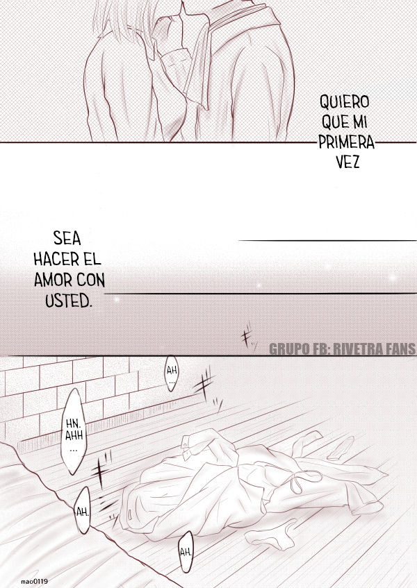 Rivetra Doujinshi Levi x Petra "UNA DECISIÓN SIN REMORDIMIENTOS" page 10 full