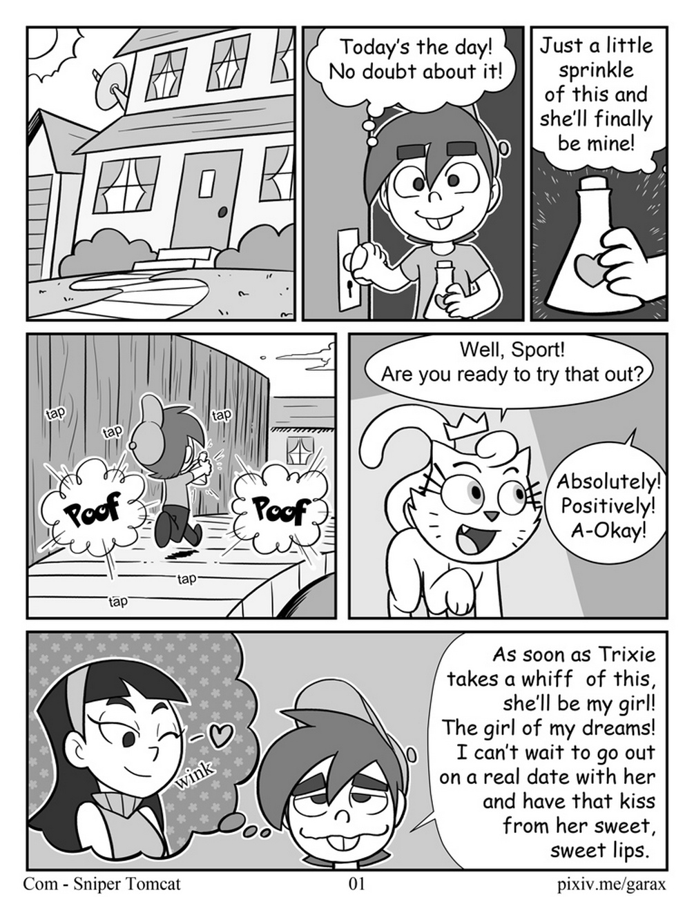 Maid To Serve - The Love Potion. page 2 full