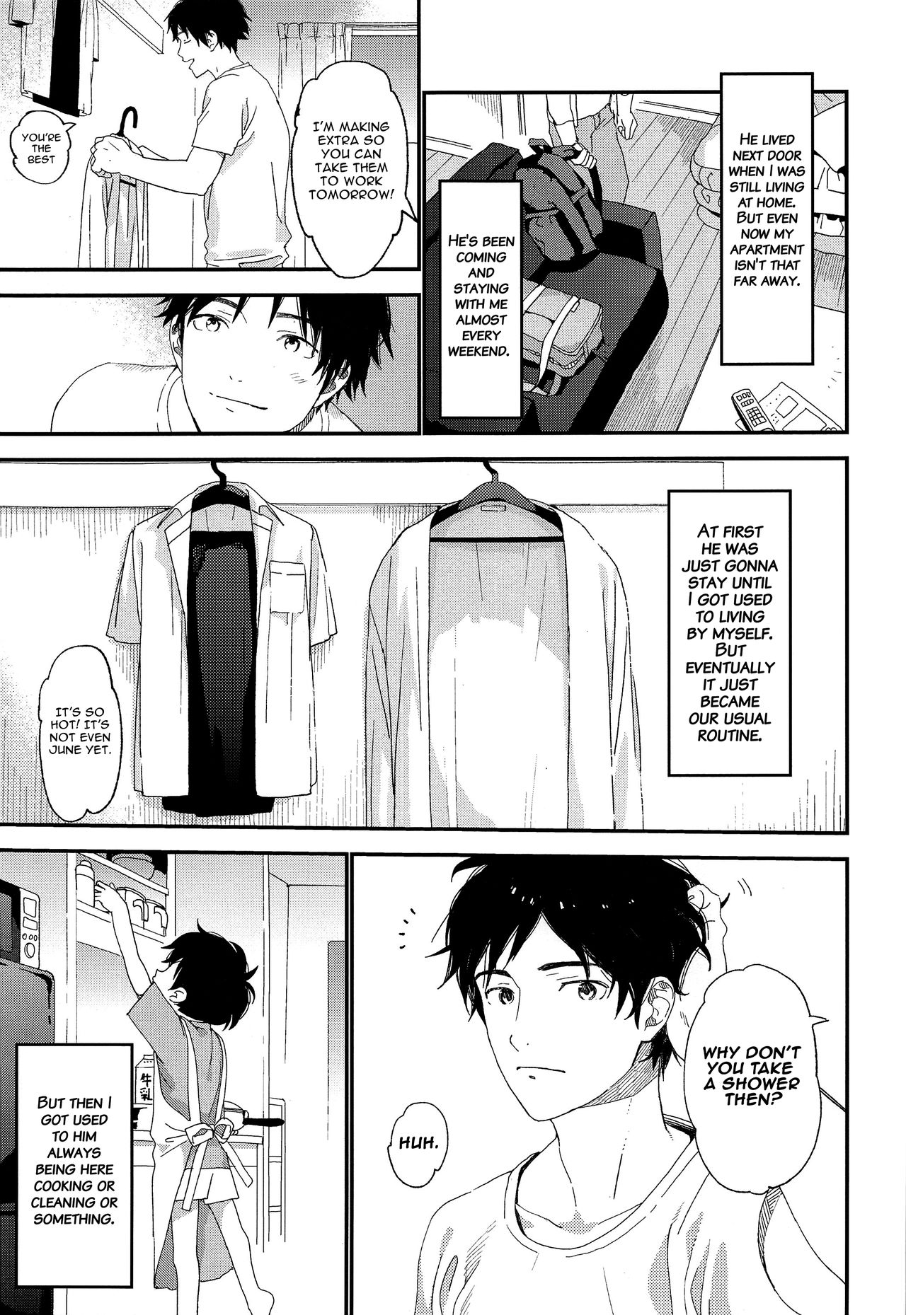 Shuumatsu wa Ojama Shitemasu | Staying Over On Weekends page 6 full