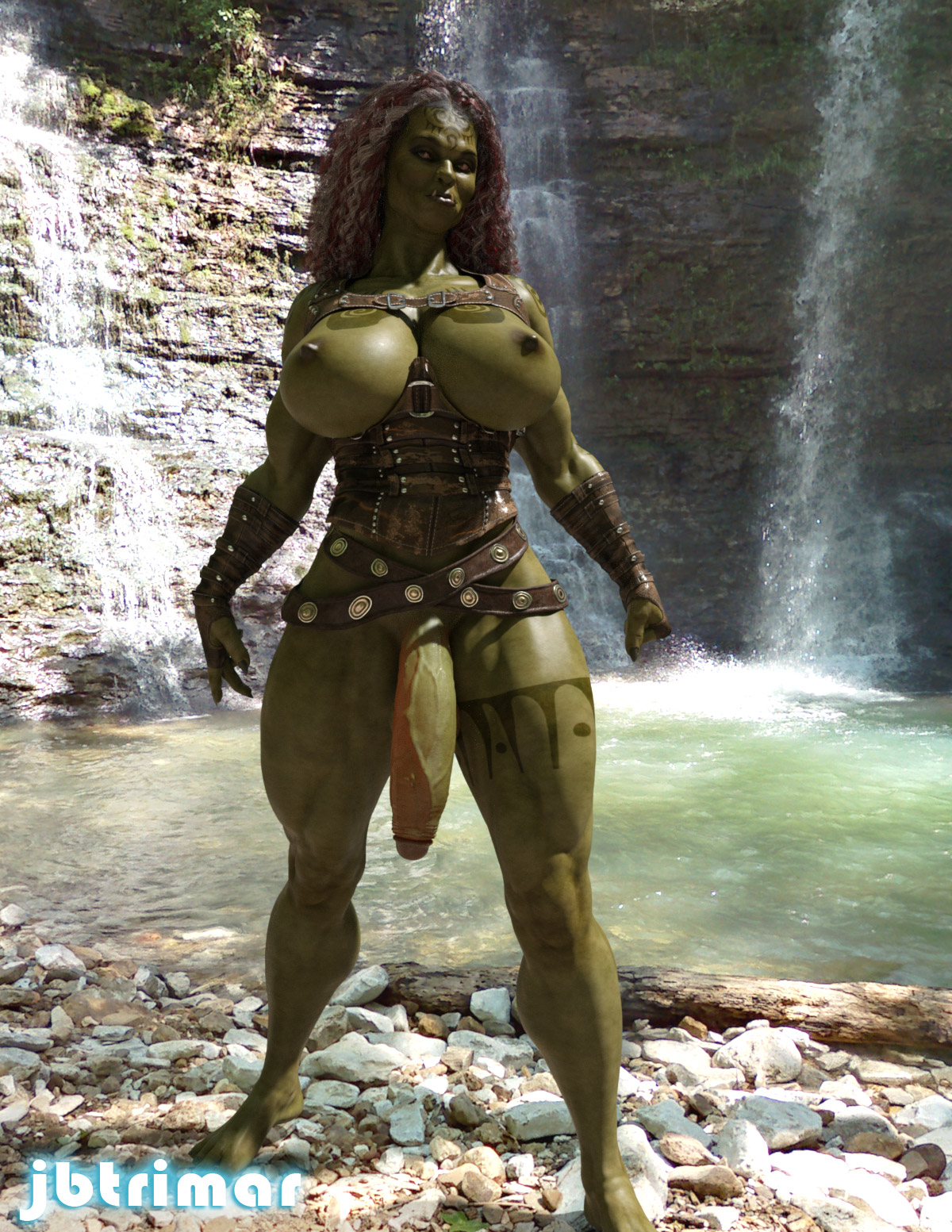Futanari Orc page 4 full