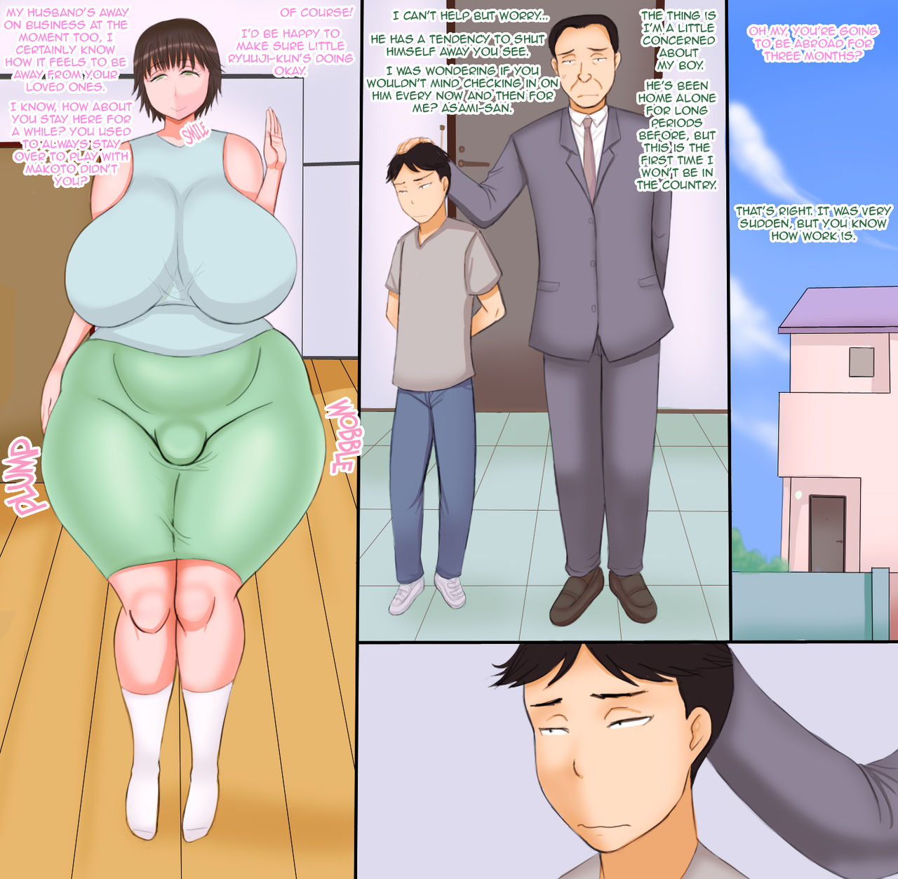 Haha wa Tonari no Musuko no Mesu Mama | Mom is the neighbour boy's slut page 2 full