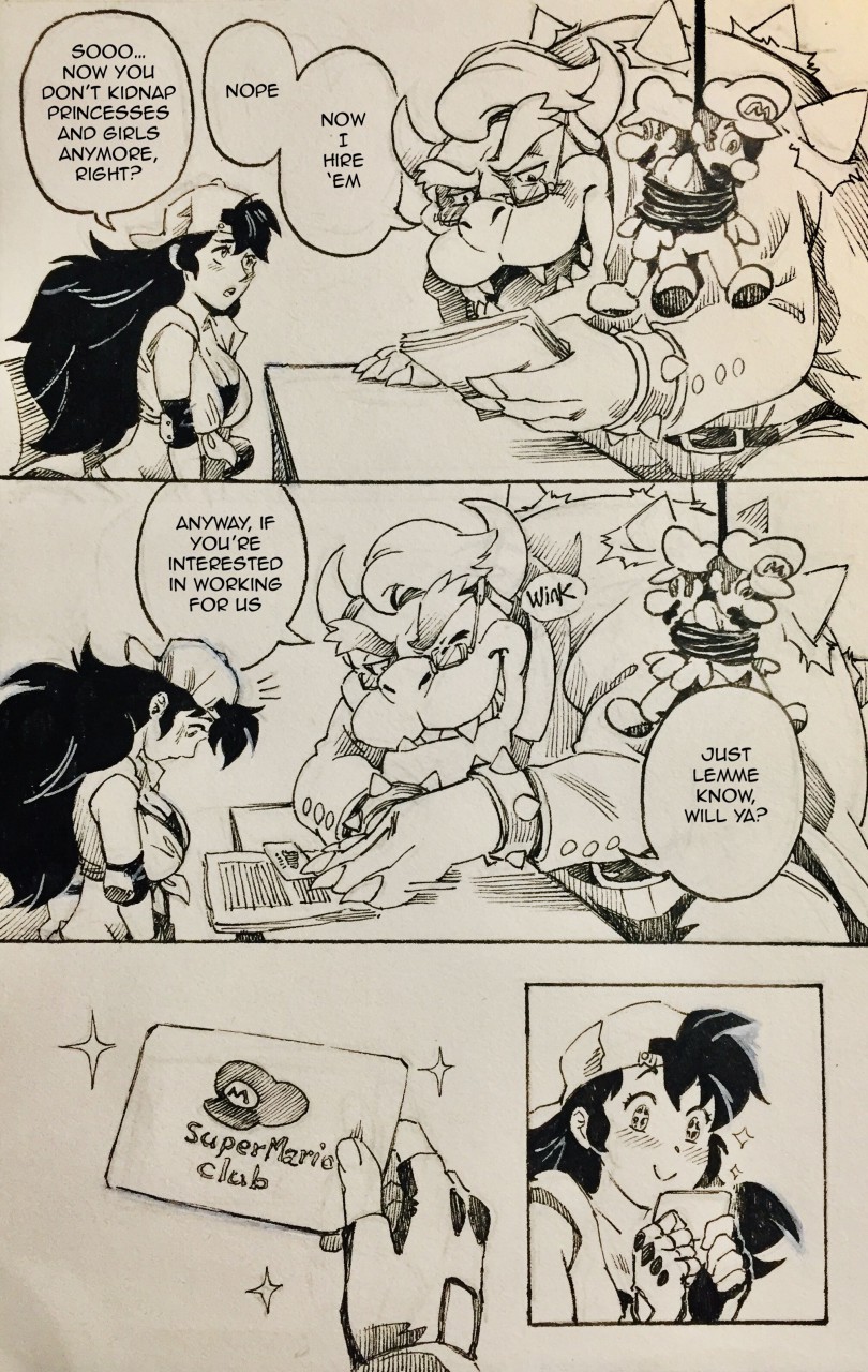 Tina New Job page 1 full