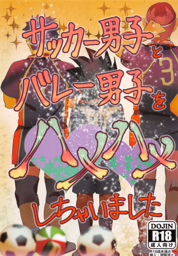 Soccer Danshi to Volley Danshi o Hamehame Shichaimashita cover