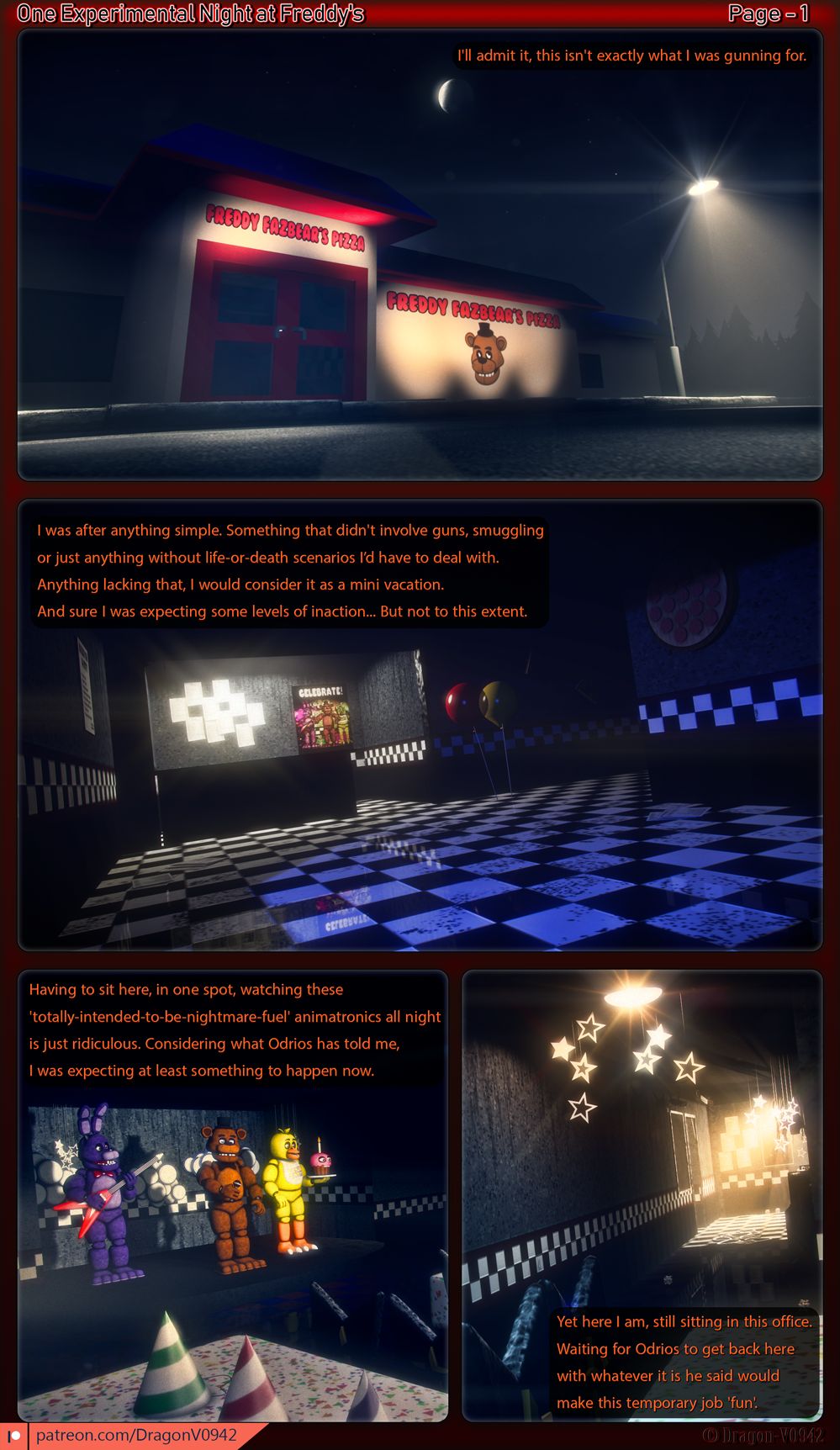 One Experimental Night at Freddy's page 2 full