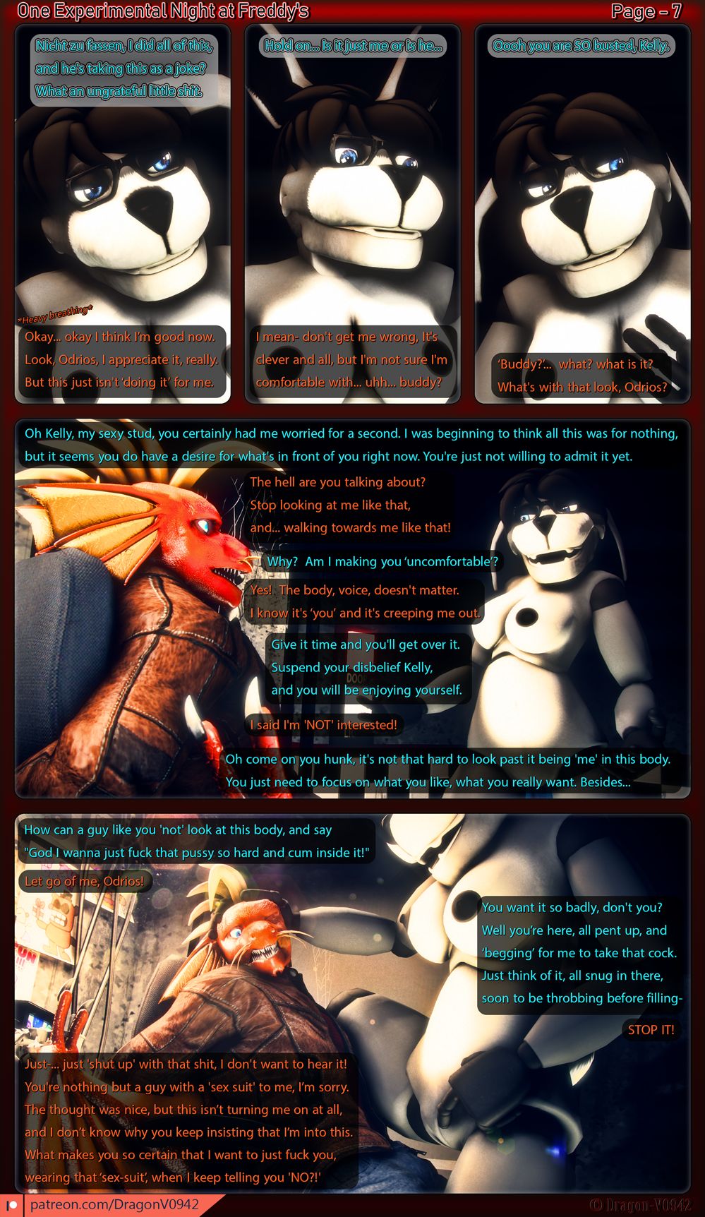 One Experimental Night at Freddy's page 8 full
