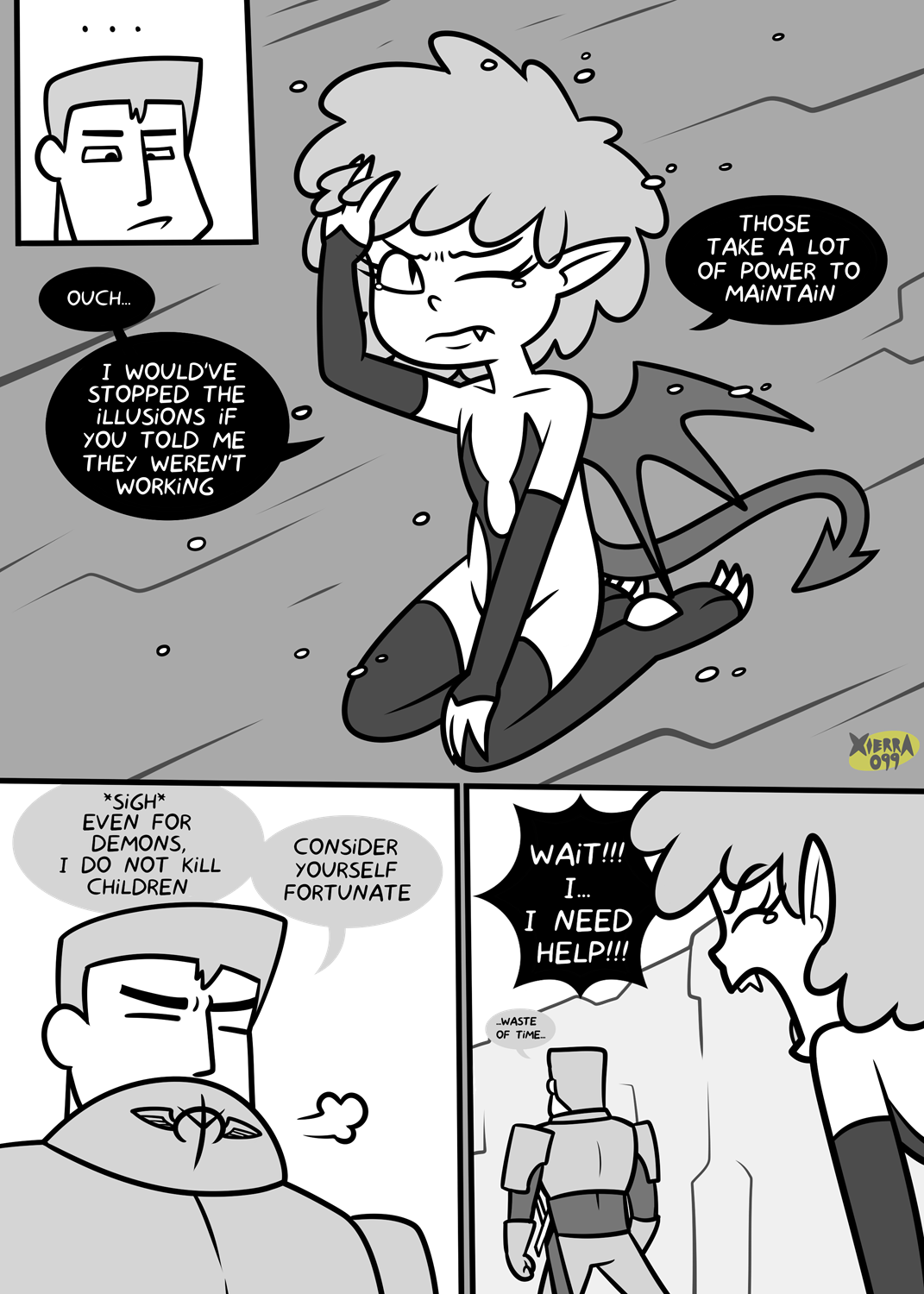 Bright Darkness - A Knight's Glory page 6 full