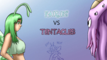 Fairies vs Tentacles Ch. 1-3 cover