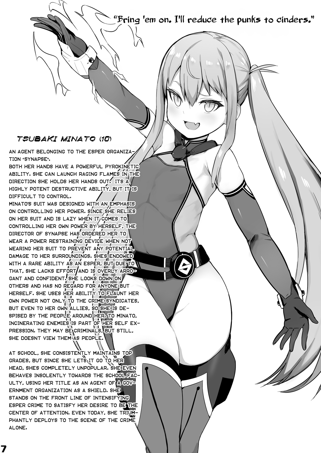 Inousha Shoujo Kesson Goudou | Esper Girl Amputation Union page 7 full