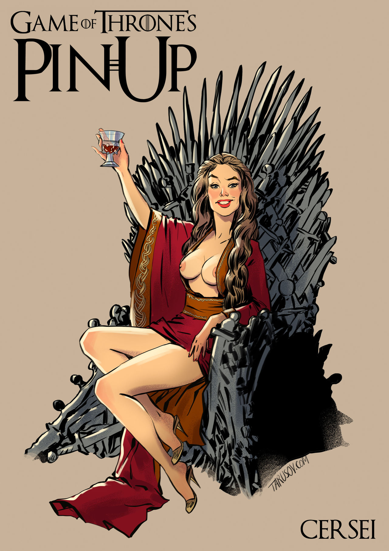 Game of Trones Pin-up page 7 full