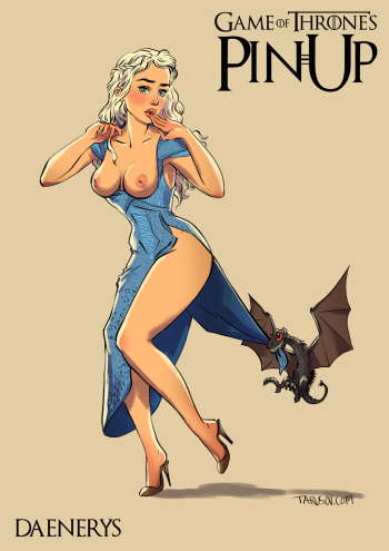 Game of Trones Pin-up cover