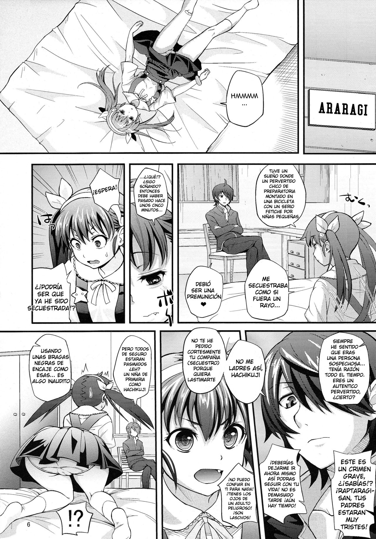 Pachimonogatari Part 2: Mayoi Loli Hari Body!! | Pachimonogatari Parte 2- Mayoi Loli Hari Cuerpo!! page 5 full