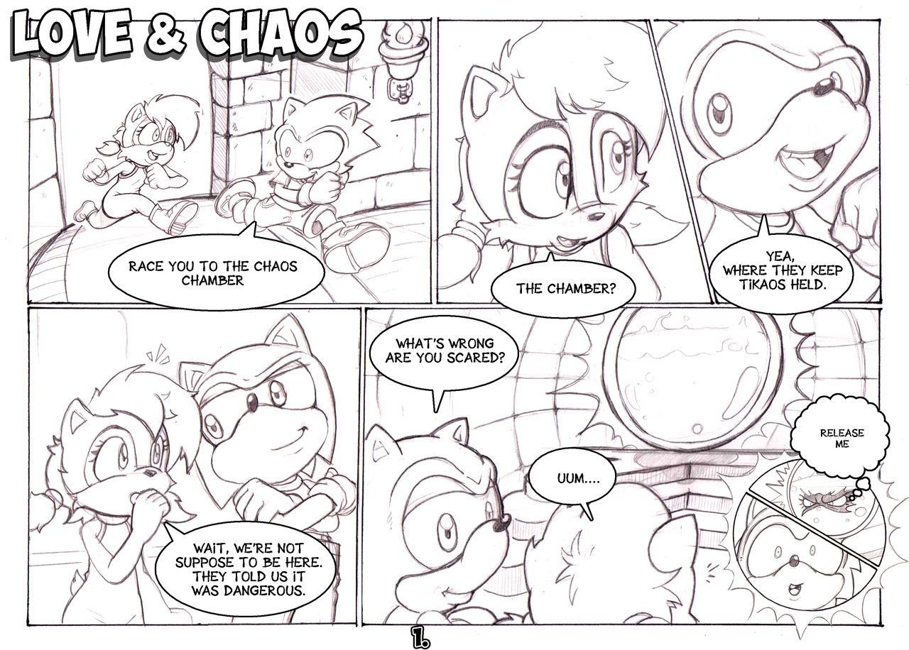 Love &amp; Chaos page 1 full