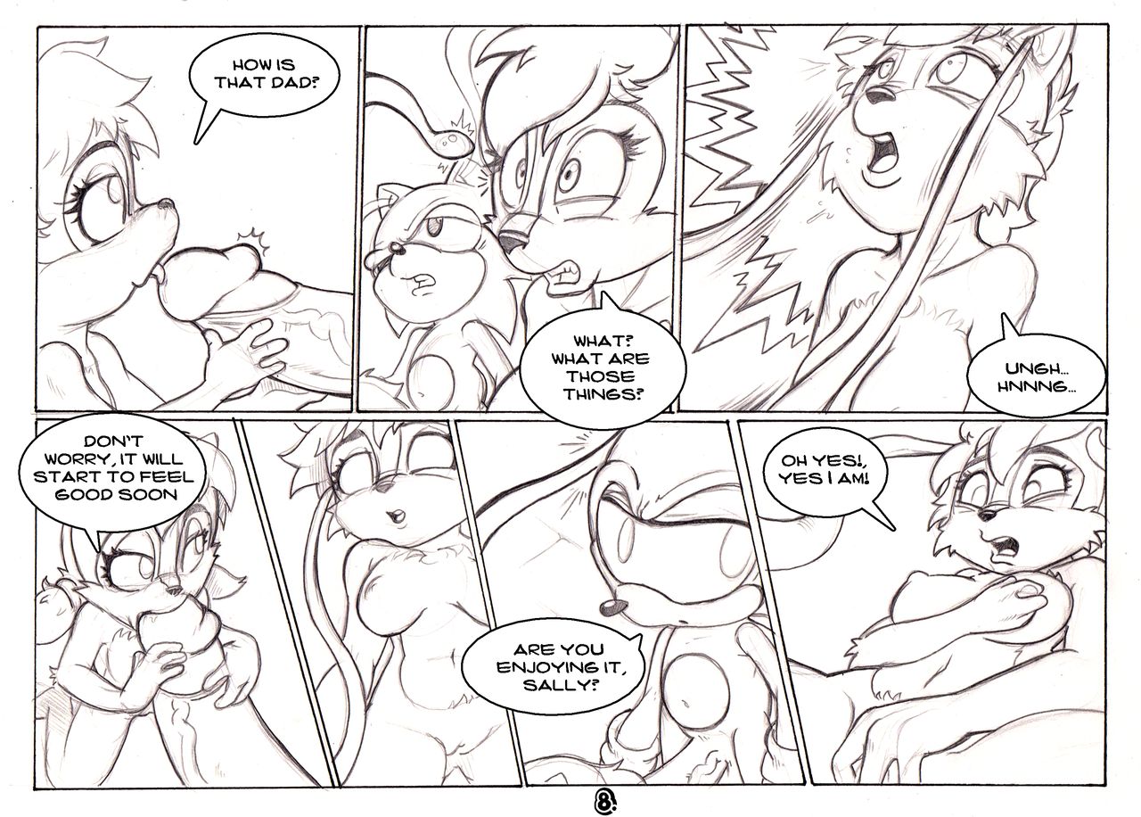 Love &amp; Chaos page 8 full