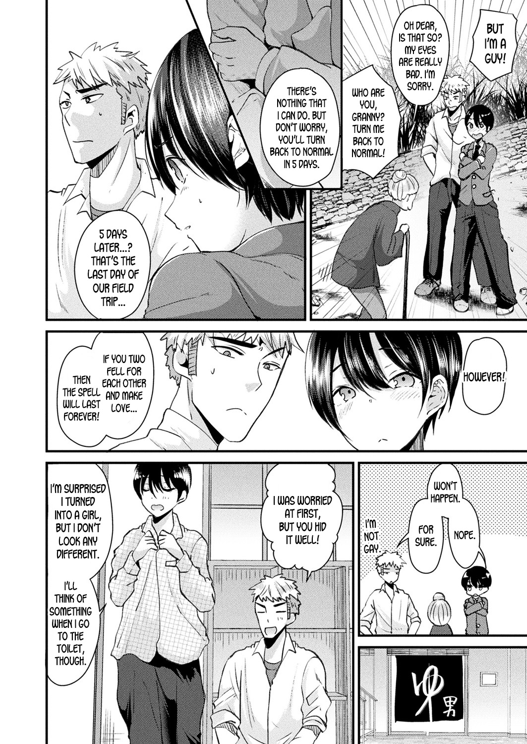 Nyotaika Shite Shuugaku Ryokou de Koi o Suru | Turn into a girl and fall in love during a field trip page 4 full