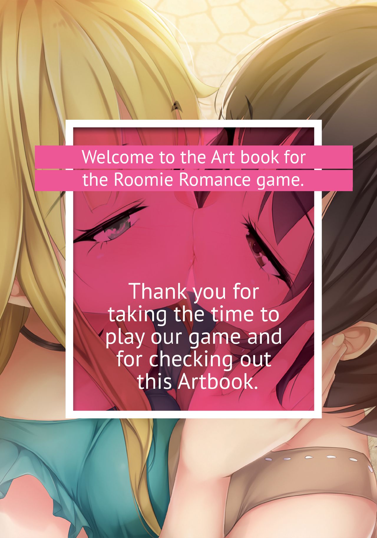 Roomie Romance Artbook page 1 full