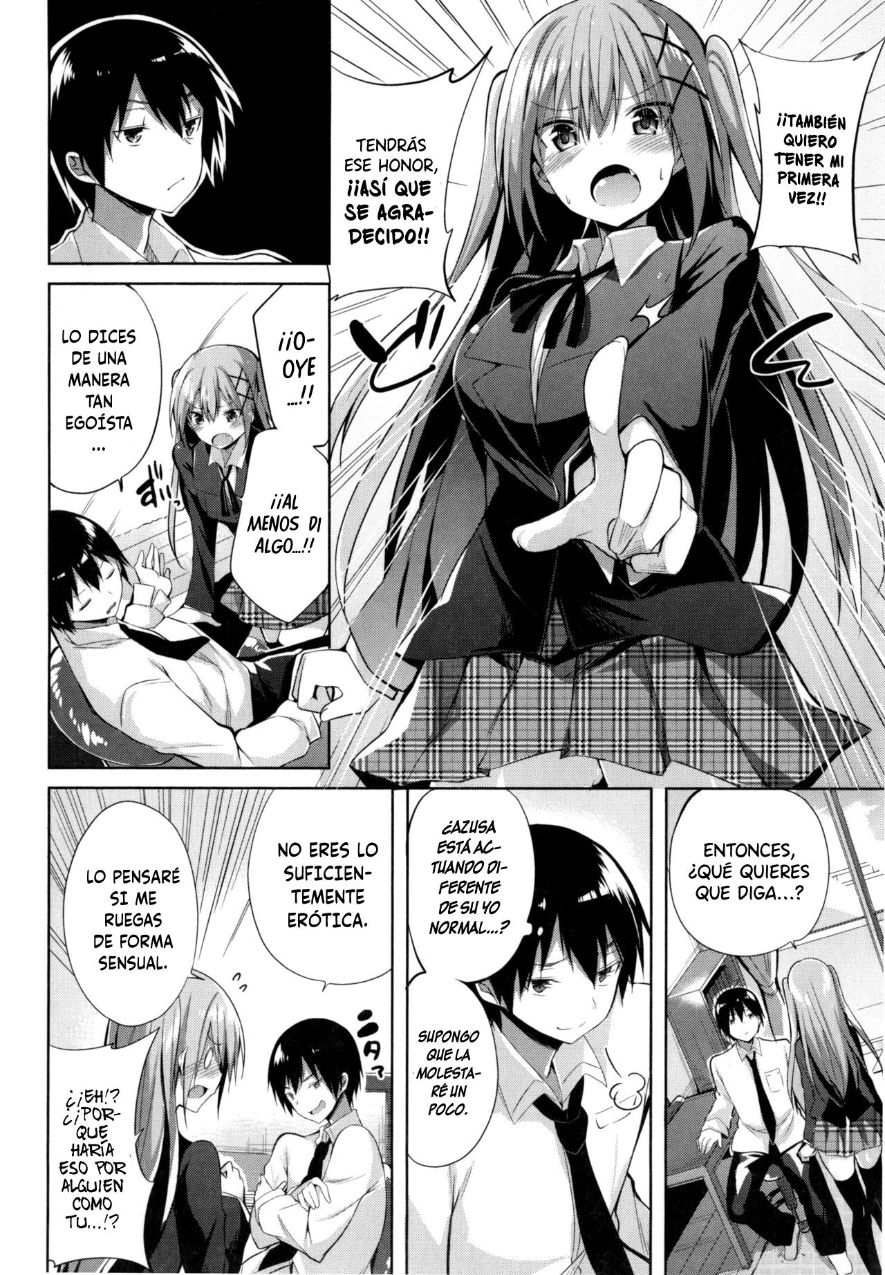 Hajimete ga Ii no! | ¡Quiero ser tu primera! page 4 full