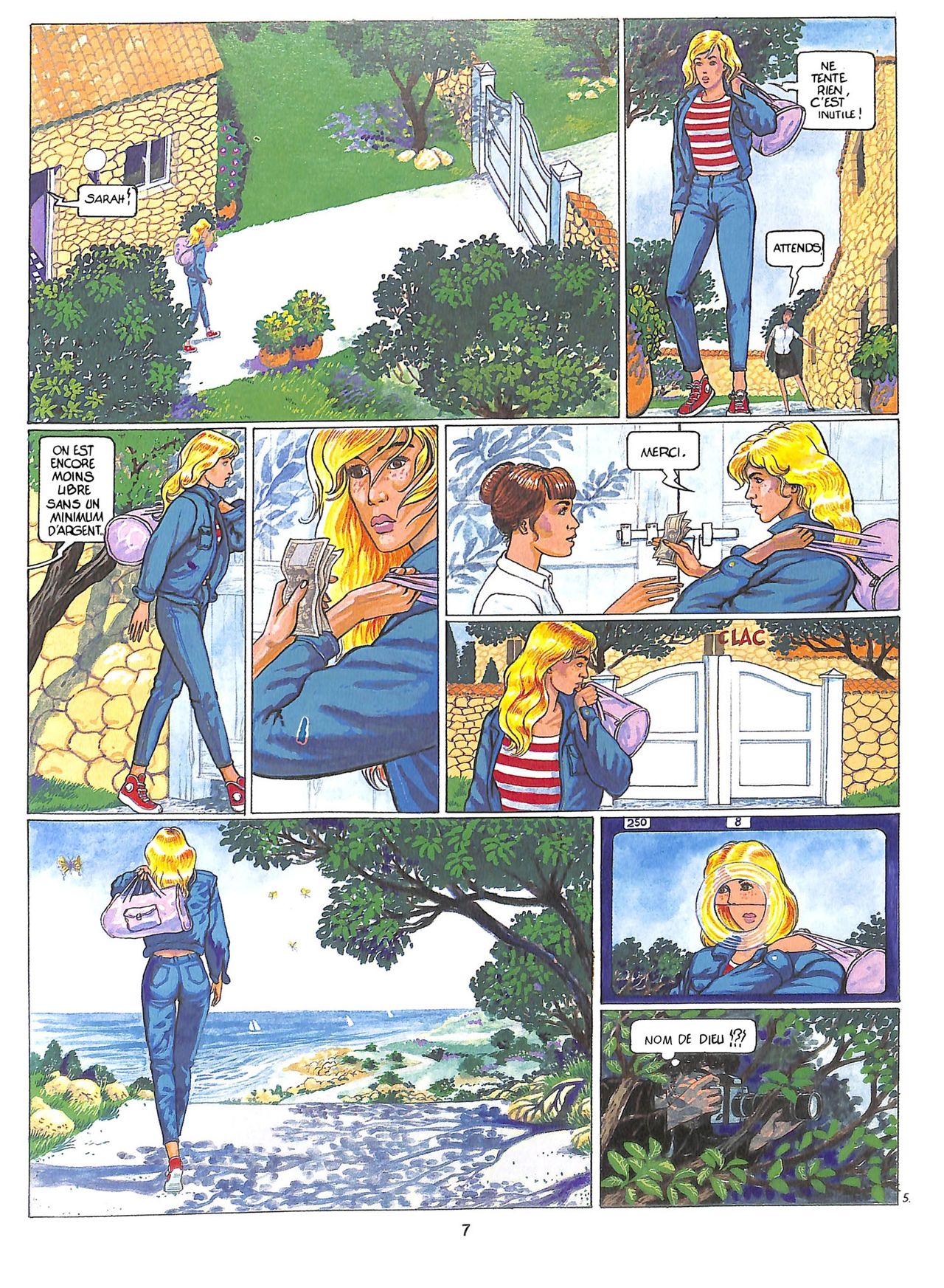 le destin de Sarah - 3 -  le sourire de Sarah page 8 full