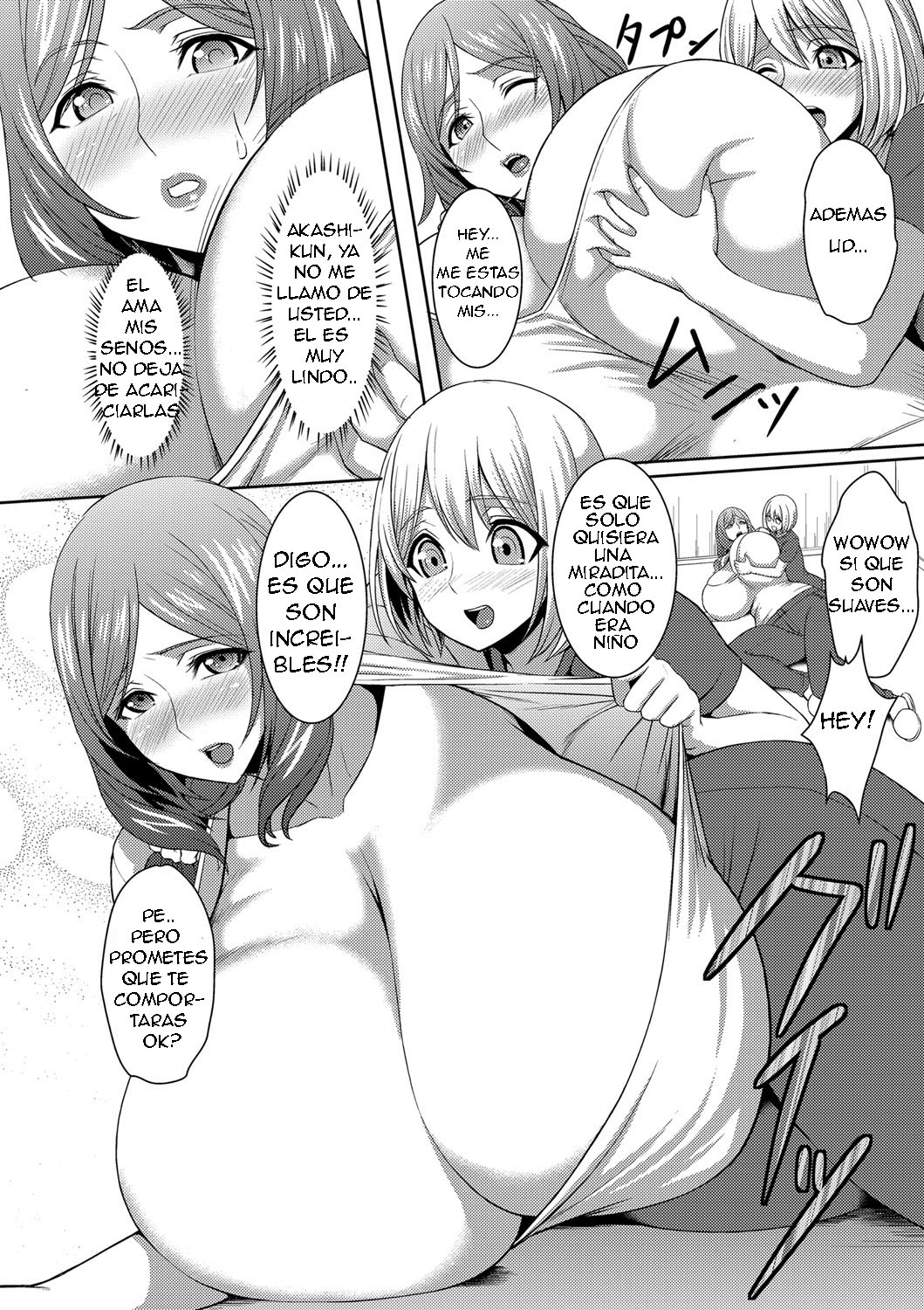 Chounyuu Okaa-san Chounai Souji de Hito Yogore | La mama de pechos grandes se pone sucia conmigo page 6 full