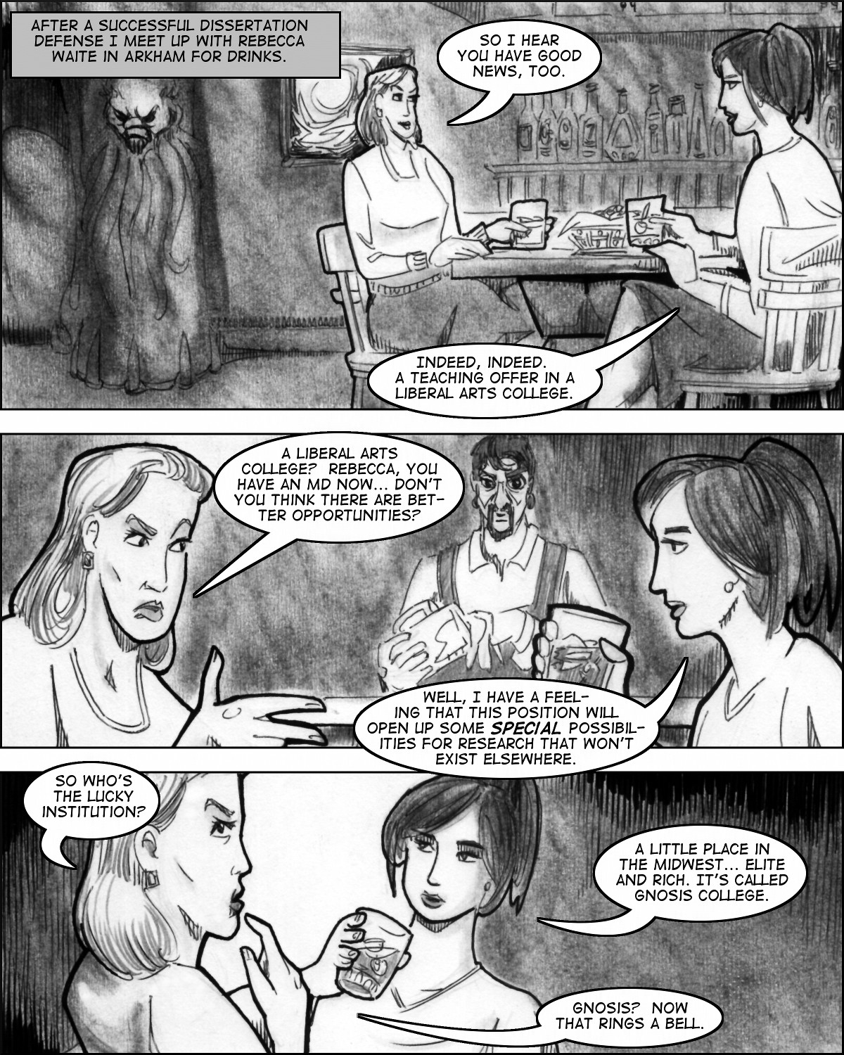Tales of Gnosis College Comix Vol. 8 - Transformations page 10 full