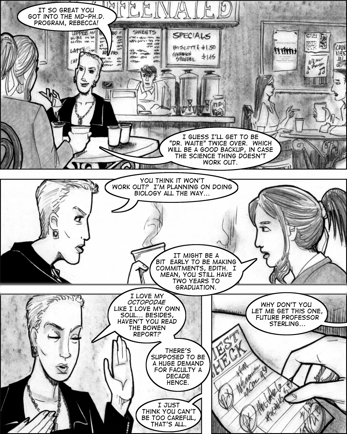 Tales of Gnosis College Comix Vol. 8 - Transformations page 2 full