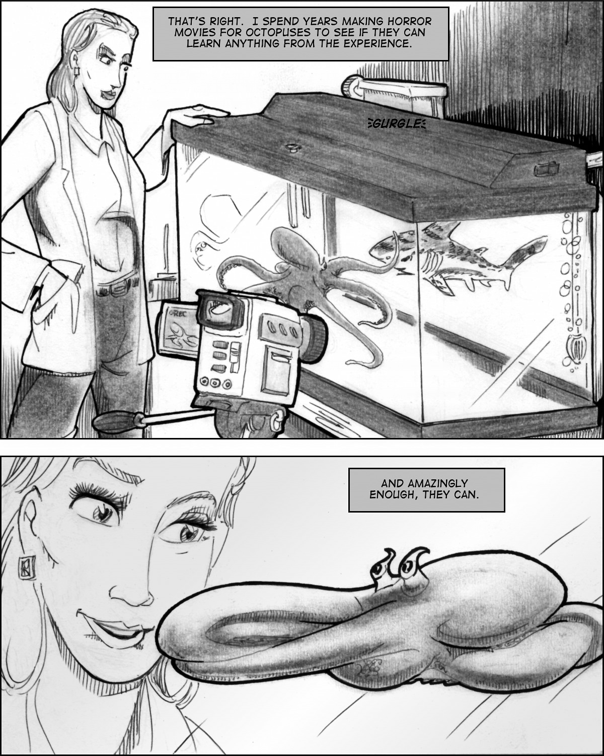 Tales of Gnosis College Comix Vol. 8 - Transformations page 9 full