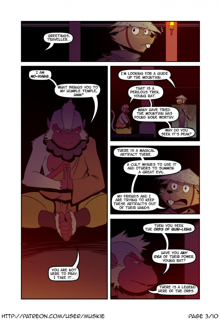 Thievery Book 2, Part 5 - The monk page 3 full
