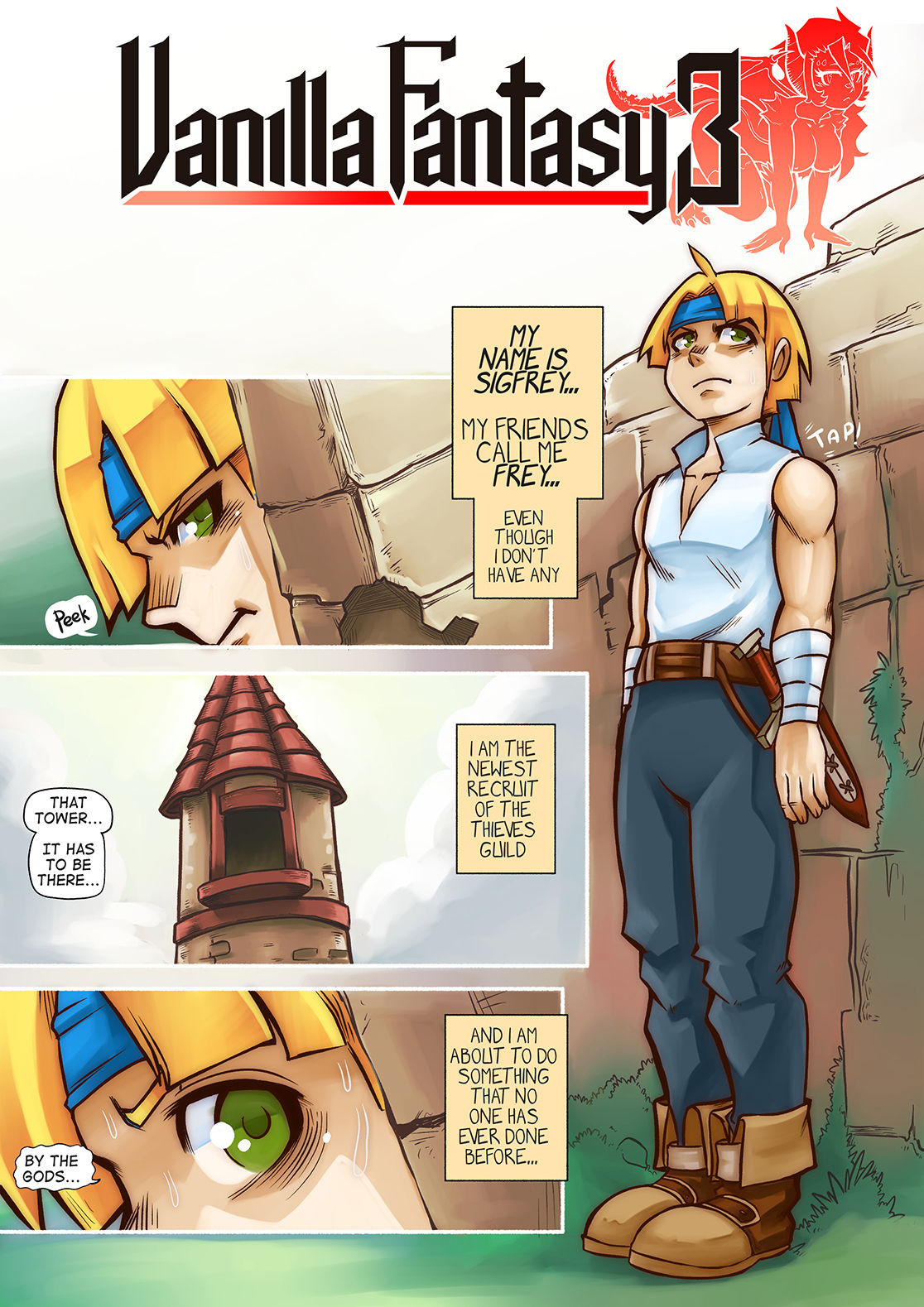 Vanilla Fantasy 3 page 1 full