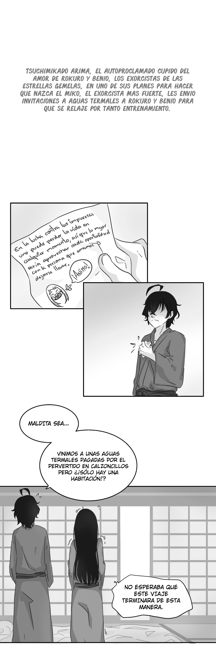 Twin Stars go to the hot springs｜UN VIAJE A LAS AGUAS TERMALES page 4 full