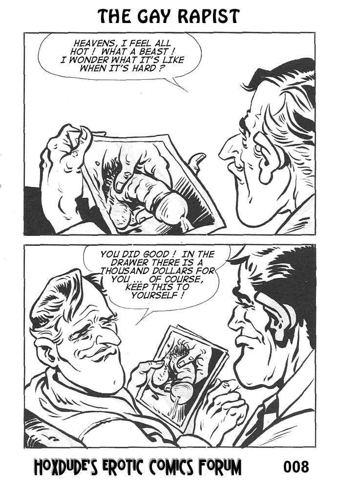 PIG #47 - THE GAY RAPIST - A JKSKINSFAN TRANSLATION page 9 full
